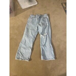 Abercrombie baggy low rise jeans